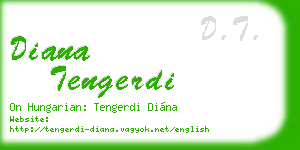 diana tengerdi business card