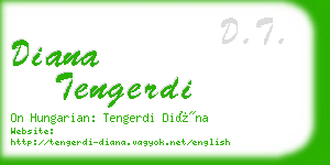 diana tengerdi business card